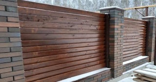 Столбы для забора из кирпича в Лобне - Выгодные цены от 3163 рублей